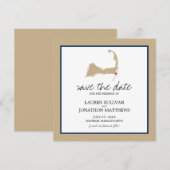 Chatham Cape Cod Wedding Save the Date (Vorne/Hinten)