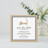 Chatham Cape Cod Wedding Save the Date (Stehend Vorderseite)