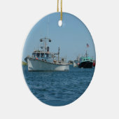 Chatham Harbour Boats Keramik Ornament (Rechts)
