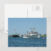 Chatham Harbour Boats Postkarte (Vorne/Hinten)