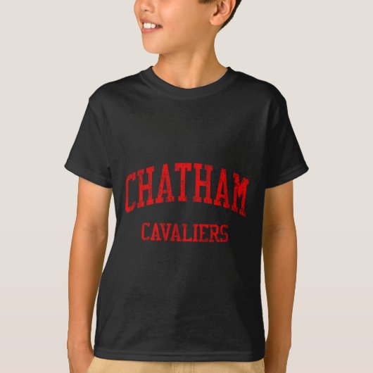 Chatham High School Hs Chatham Design T-Shirt (Vorderseite)