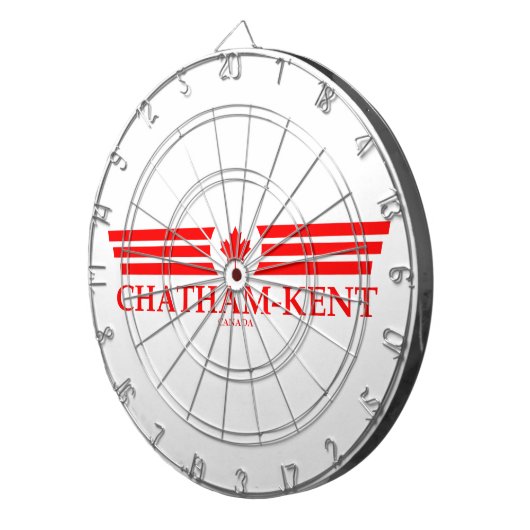 CHATHAM-KENT DARTSCHEIBE (Vorderseite rechts)