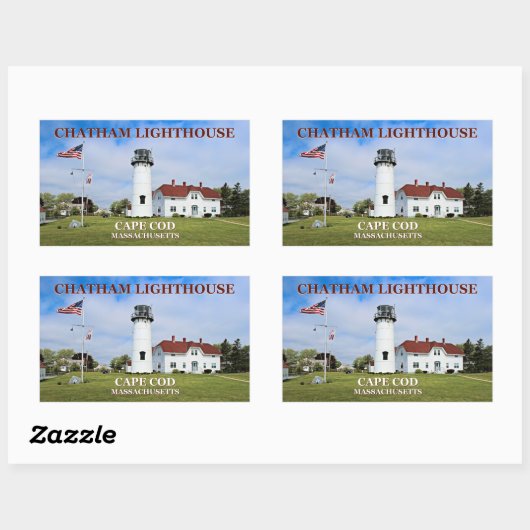 Chatham Leuchtturm, Aufkleber Cape Cods (Blatt)