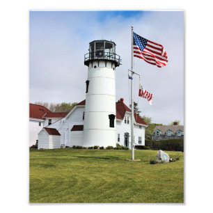 Chatham Leuchtturm-Cape Cod MA-Foto-Druck Fotodruck