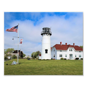 Chatham Leuchtturm-Cape Cod MA-Foto-Druck Fotodruck