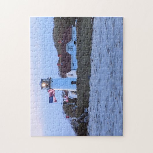 Chatham Leuchtturm, Cape Cod Massachusetts Puzzle (Vertikal)