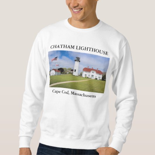 Chatham Leuchtturm, Cape Cod Massachusetts Sweatshirt (Vorderseite)