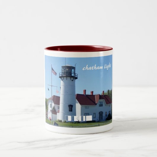 Chatham Leuchtturm Zweifarbige Tasse (Mittel)