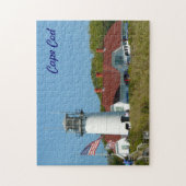 Chatham Light Cape Cod Massachusetts Puzzle (Vertikal)
