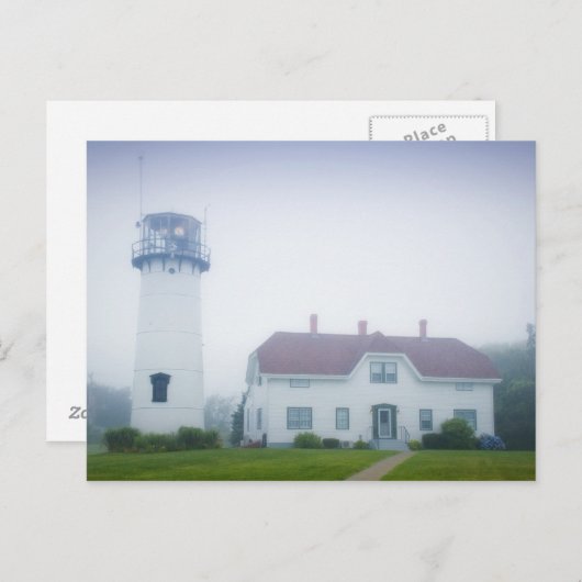 Chatham Light Postkarte (Vorne/Hinten)