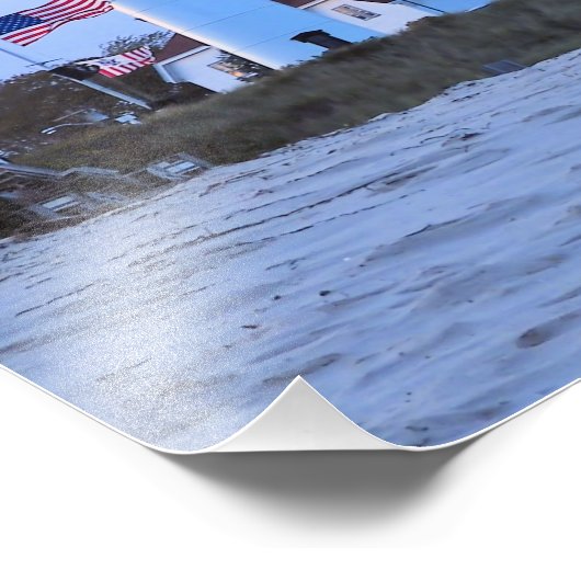 Chatham Lighthouse Cape Cod MA Foto Print (Ecke)