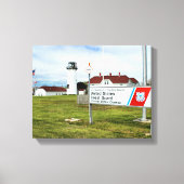 Chatham Lighthouse, Cape Cod, MA Wrapped Canvas Leinwanddruck (Vorderseite)