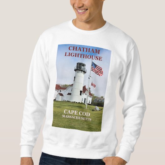 Chatham Lighthouse, Cape Cod Sweatshirt (Vorderseite)