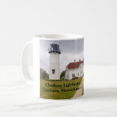 Chatham Lighthouse in Chatham Massachusetts Kaffeetasse (Vorderseite Links)