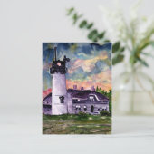 Chatham Lighthouse Marthas Vineyard Postcards Postkarte (Stehend Vorderseite)