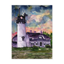 Chatham Lighthouse Marthas Vineyard Postcards