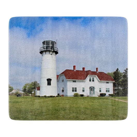 Chatham Lighthouse Massachusett Cutting Board Schneidebrett (Vorderseite)