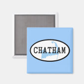 Chatham, MA Magnete Magnet (Vorderseite/Rückseite)