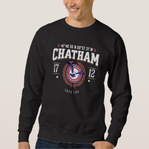 Chatham Massachusetts Cape Cod MA nautischer Stran Sweatshirt