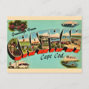 Chatham Massachusetts Grußkarte Postkarte