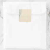 Chatham, Massachusetts Quadratischer Aufkleber (Tasche)