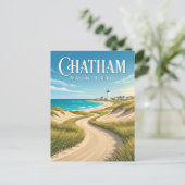 Chatham USA Postkarte (Stehend Vorderseite)