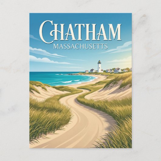 Chatham USA Postkarte (Vorderseite)