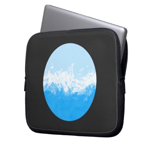 ChatPG Ocean Sphere Laptopschutzhülle (Vorderseite Links)