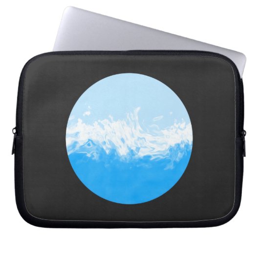 ChatPG Ocean Sphere Laptopschutzhülle (Vorderseite)