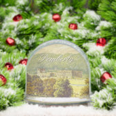 Chatsworth Derbyshire Jane Austen Darcy Pemberly Schneekugeln (Weihnachten)