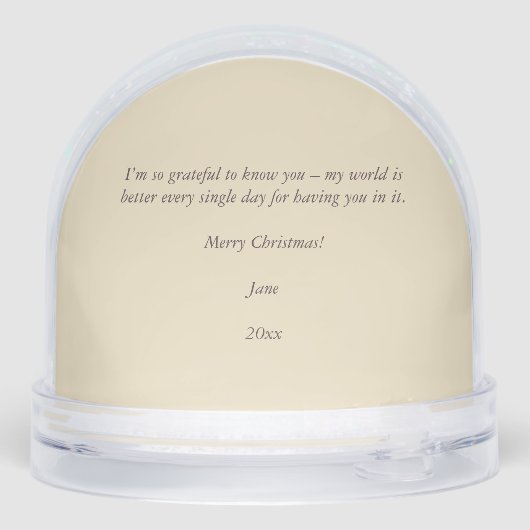 Chatsworth Derbyshire Jane Austen Darcy Pemberly Schneekugeln (Rückseite)