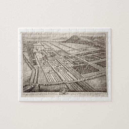 Chatsworth Haus, Sitz von William Cavendish (1640- Puzzle (Horizontal)