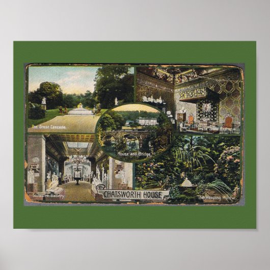 Chatsworth House Poster (Vorne)