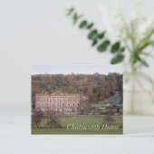 Chatsworth House Postkarte (Stehend Vorderseite)
