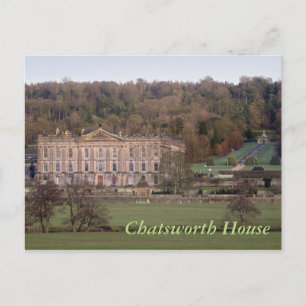Chatsworth House Postkarte