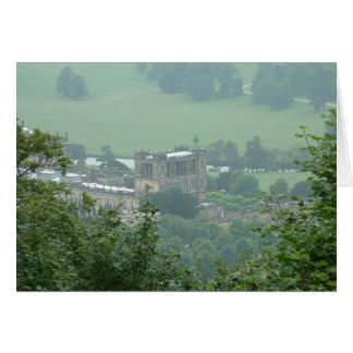 Chatsworth House von oben