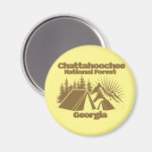 Chattahoochee National Forest Georgia Magnet (Vorderseite/Rückseite)