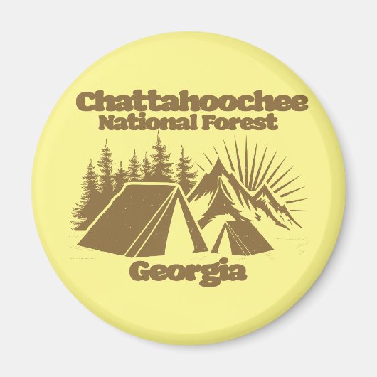 Chattahoochee National Forest Georgia Magnet (Vorne)