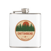 Chattahoochee-Nationalwald Flachmann (Vorderseite)