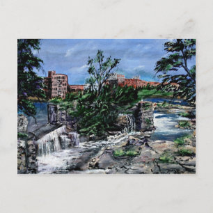Chattahoochee River Columbus GA & Phenix City Postkarte