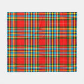 Chattan Modern Kariert Fleecedecke (Vorderseite (Horizontal))