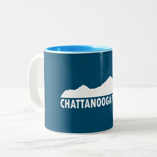 Chattanooga Bitte Zweifarbige Tasse (Vorderseite Links)