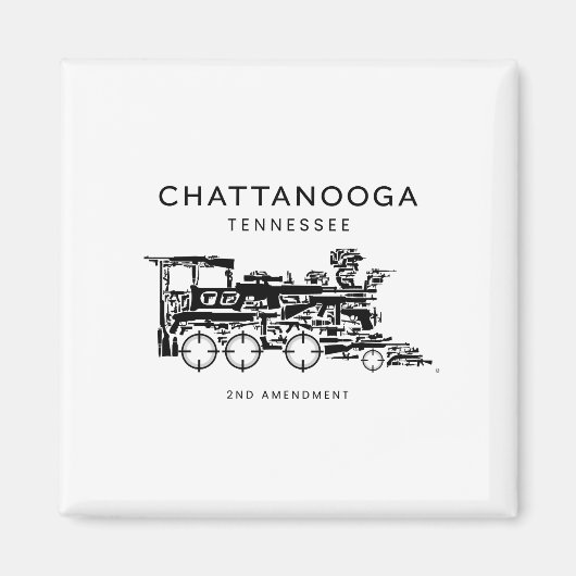 Chattanooga Choo 2. Änderung Magnet (Vorne)