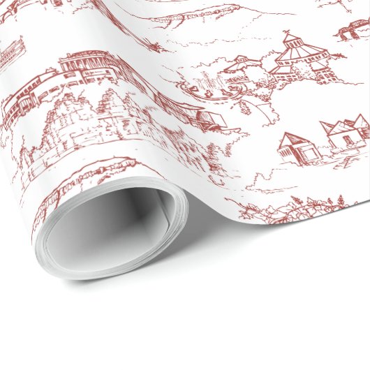 Chattanooga Geschenkpapier (Rolleneckpunkt)