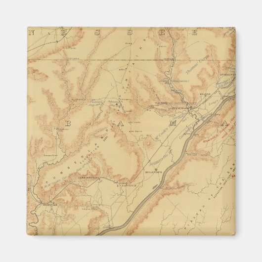 Chattanooga-Kampagne 2 Magnet (Vorne)