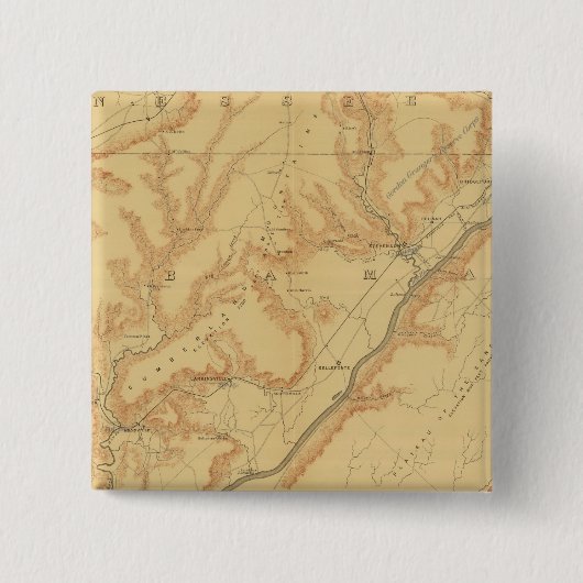 Chattanooga-Kampagne 3 Button (Vorderseite)