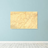 Chattanooga-Kampagne Leinwanddruck (Insitu (Holzboden))