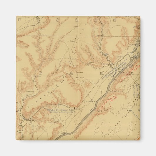 Chattanooga-Kampagne Magnet (Vorne)