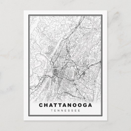 Chattanooga Karte (Vorderseite)