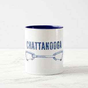 Chattanooga Klettern Schnellziehen Zweifarbige Tasse